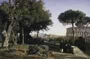 Jean-Achille Benouville Colosseum Viewed from the Palatine china oil painting artist